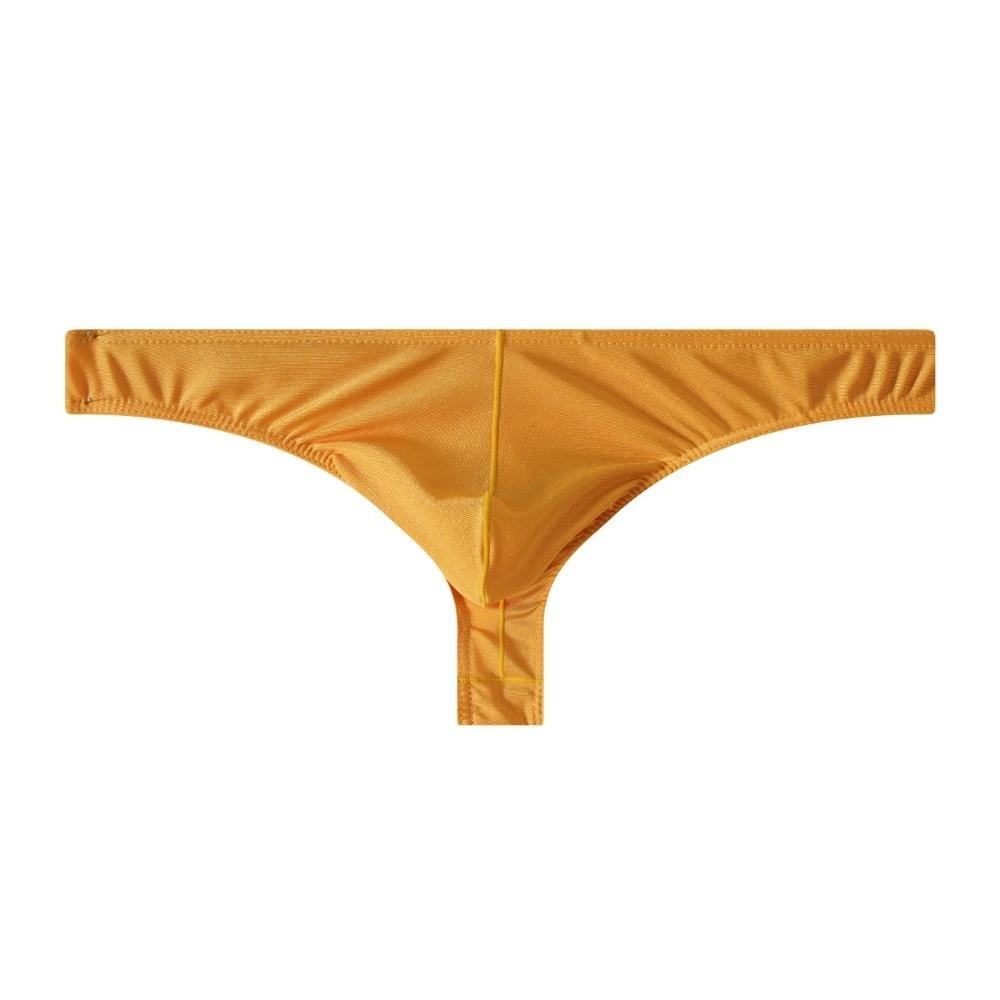 Underpants Men's Panties Low Waist Male Briefs Soft Men Ice Silk Thongs Sports