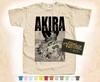 BLACK Print: AKIRA Vol 1 T-Shirt Tee Natural Vintage Cotton Movie Poster Beige 12 Colors All Sizes S M L XL 2X 3X 4X 5X