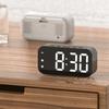 Sonic LED Digital Alarm Clock Plug-in Digital Clock Dual Alarm Sonic Temperature Clock 12/24H Simple Clock