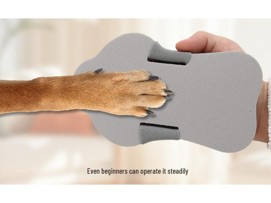Pet Nail Sandboard: Dog & Cat Nail File, Trimmer, Grinder & Scraper