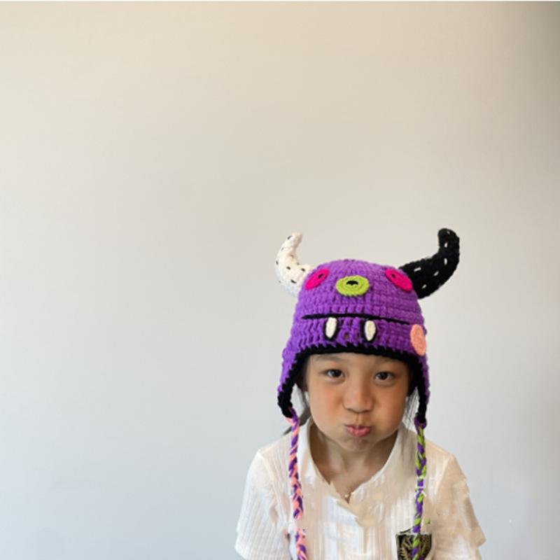 New Star Hat Hand Knitted Wool Starfish Hat Easter Autumn and Winter Funny Dress