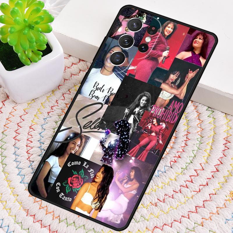 Selena Quintanilla TPU Phone Case For Samsung Galaxy note 10 pro S26 S25 S24 S23 S22 Ultra Plus S21 FE S20 Shockproof Cover