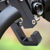 Universal Clamp On Front Hook for Motorcycle Bike ATV No Drill Installation Cargo Carrier Accessories for Food Delivery Bag