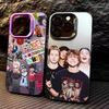 5 S-Seconds of S-Summer Band    Phone Case For iPhone17,16,15,14,13,12,11 Plus,Pro Max Colored Silver Plated Inside Cover
