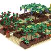 Gjør-det-selv Grønnsakshage Mini Byggeklosser MOC Gård Gresskar Drue Avling Plante Blomst Sammenmonterte Læringsklosser Leker Barnegaver