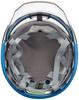 DIC Plastics Helmet with transparent protective shield and polystyrene liner Sky AA11EVO-CS visor, Blue/Smoke AA11-CS-HA6E2-A11-SBL-S
