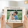 Dog Memory Memorial Gifts 4x6 Picture Frame, Dog Loss Sympathy Gifts Photo Frame, Pet Dogs in Loving Memory Picture Photo Frames 4"x6"for Desk