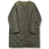 Gubin Long Fishtail Jacket - Khaki