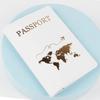 New Travel Passport Covers Women Men Passport Cover Passport Holder ID Card Holder Flight Ticket Clip Travel Accessories