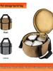 Mountain Outdoor Cooking & Tableware Set with Anti-Collision Gas Tank and Hand-Held Picnic Storage Bag.