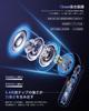 EUQQ Bluetooth Wireless Earbuds with Balanced Sound Bluetooth Full LED Noise Sound Perfect for Web and More 2-in-1 Quality, ANC+Transparency Mode,