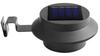 Lampa Solarna 3 Led Czarny Wiszący Kinkiet P-104