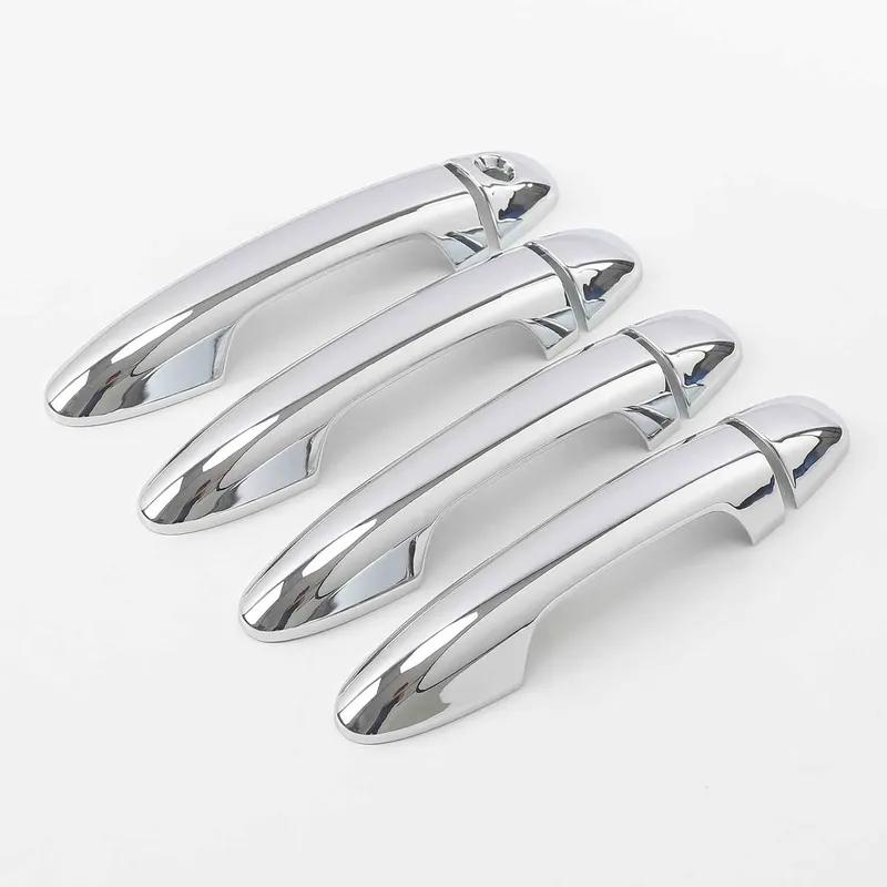 Abw For Toyota Rav4 Rav 4 Xa40 2014- Chrome Car Door Handle Bowl Cover Decor Trim Sticker Styling Accessories