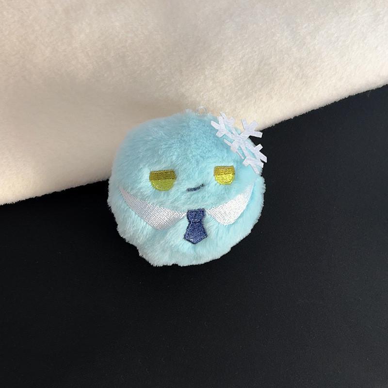 Creative Love And Deepspace Character Plush Bag Charm With Soft Short Pile For Kids And Collectors