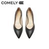 COMELY Women's Block Heel Soft Sole Work Shoes