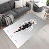 Star Player Kylian Mbappé Floor Mat Perfect for Bedrooms Living Rooms Decorate room Entryway Anti-slip Rug Anime Office Decor