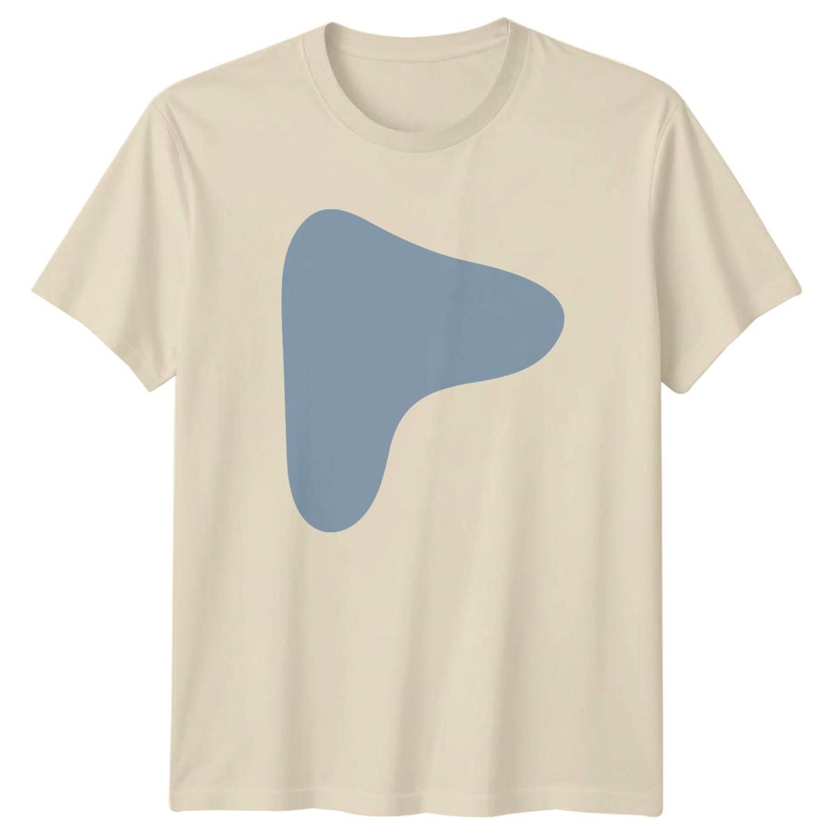 Abstract Fluid Shape Design T-Shirt Abstract Art Art Birthday Gift S