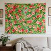 A Stylish Tapestry, Tropical Floral Pattern,perfect for Sprucing up Wall Decor in Homes, Dorms and Bedrooms.