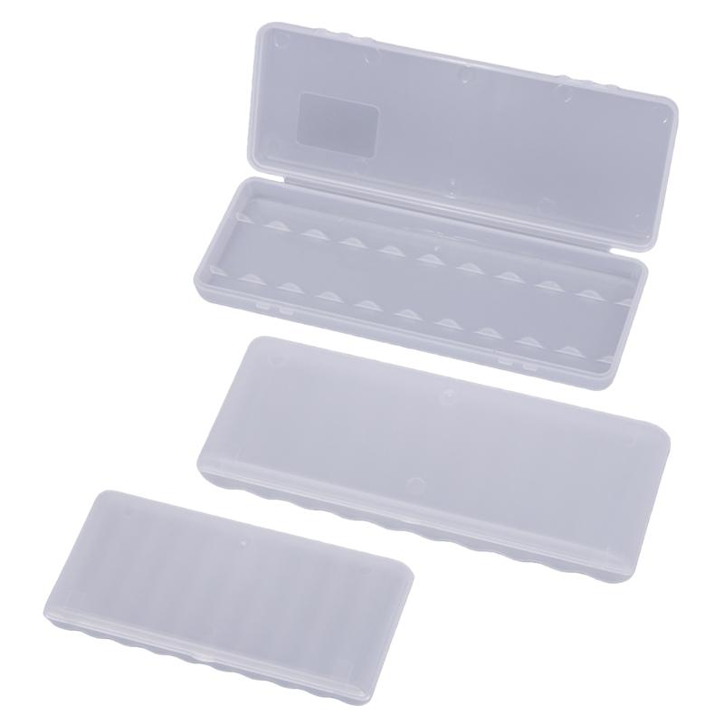 1 Stück DIY Zubehör 10 Fächer Tragbare Kunststoff-Batterieaufbewahrungsbox Harter Behälter Koffer Für AAA/AA Batterie Organizer