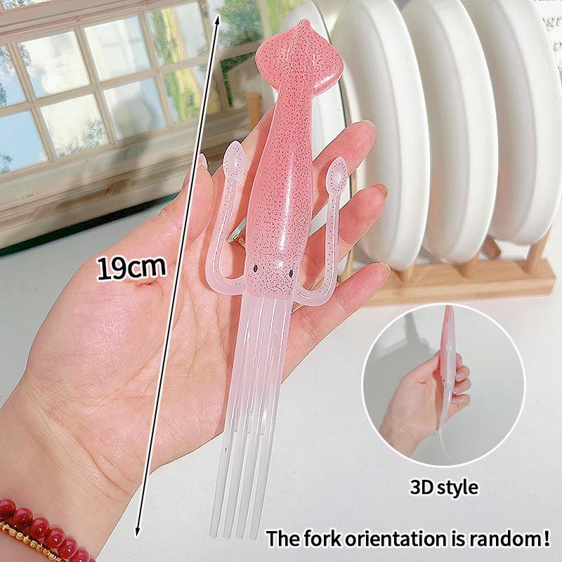 Pałeczki Łapka Kota Zabawny Design Dłoni Pałeczki Ośmiornica Widły Wielokrotnego Użytku Antypoślizgowe Pałeczki do Sushi, Kuchni Azjatyckiej Narzędzie Kuchenne