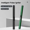 1Pc USB Electric Rechargeable Long Kitchen Lighter for Stovetop Windproof LED Plasma Arc Flameless Candle Unusual Lighter Gift