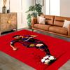 Messi Celebration rug for living rooms, bedrooms, home décor, and as gifts.