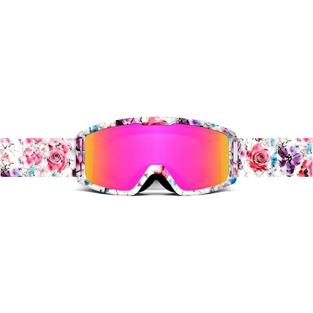 Dirt Bike ATV Goggles Motorcycle Gogglesfor Men Women Youth,UV400 Protection MX OTG Offroad Riding Racing Goggles