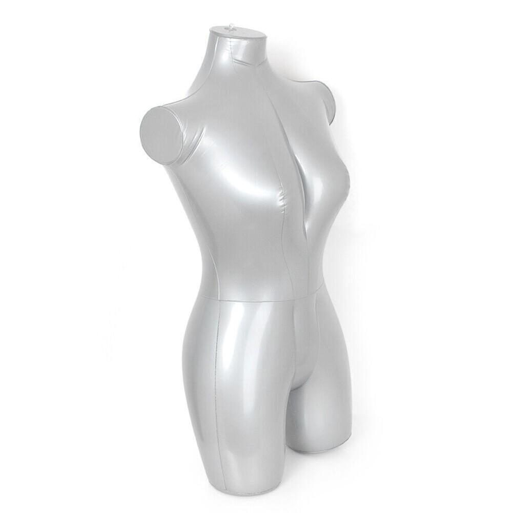 1pc Woman Whole Body With Inflatable Mannequin Fashion Dummy Torso Model Tool