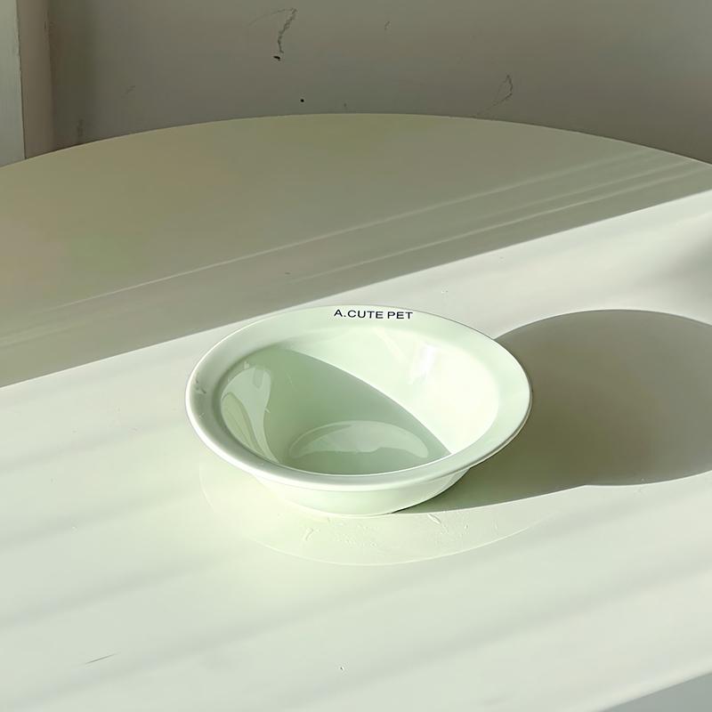 Ceramic Pet Cat Bowl Pet Drinking Water Feeding Bowl Ceramics Cat Food Dog Food Utensils Cat Dog Pet Supplies Accessories