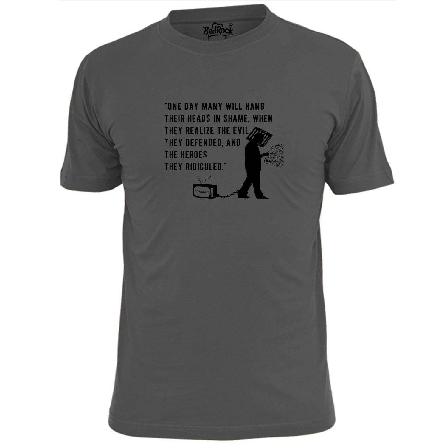 

Mens Hang Your Head Consume T shirt 4XL