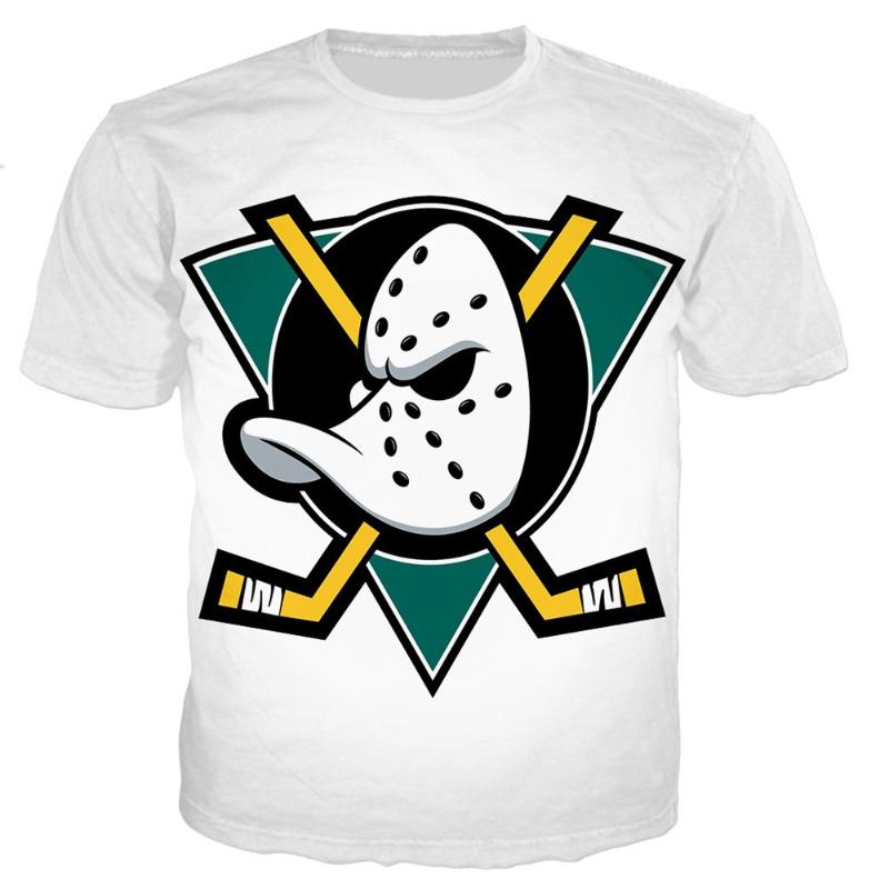 Men's 3D Printed T-Shirt Outdoor Fitness Hockey Breathable Quick Drying Sports Short Sleeve O-Neck Pullover Casual Top