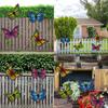 Decorazione Murale Farfalla Arte del Ferro Regalo per Casa Giardino Interni Esterni Celebrazioni