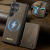 Pro Samsung Galaxy S26 Ultra Magnetický kryt CASEME Řada ME80 Kožený PC TPU Kryt telefonu s odnímatelnou peněženkou