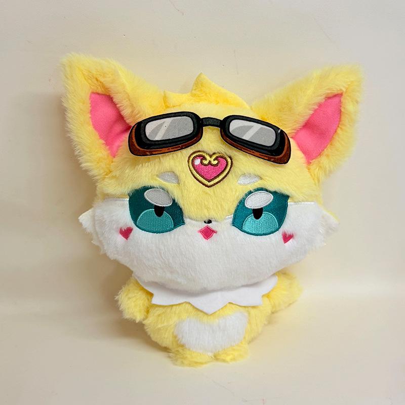 30cm Sternen-Detektiv Precure Katzen-Plüschtiere Kissen Niedlich Weich Mashutan Kuschelkissen Spielzeug Dekoration Sammlerstück Weihnachten Geburtstagsgeschenk 30cm
