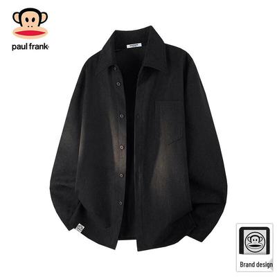 Men's Corduroy Long-Sleeve Casual Shirt
