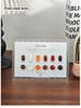 Amber Series Gel Polish Set: 6 Colors Ice Transparent Tea Brown - 2025 Influencer Favorite Phototherapy Nails