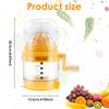 Manual Lemon Juicer Hand Crank Juice Extractor  Juicer Scale Lemon Orange Juice DIY Kitchen Juice Tool Essentials Accessories
