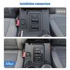 Center Console Handle Gear Shift Rearview Mirror Adjustment Decoration Protective Cover For Ford Bronco 2021 Up Car Interior Accessories