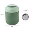 Stainless Steel Vaccum Cup Soup Lunch Box Storage Warmer with Spoon Food Drinking Cup with Spoon Thermal Jar Insulated Soup Thermos Containers Cooler