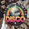 Metal Sign Disco Bar Vintage Wall Art, Tin Poster for Gift