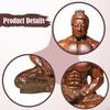 Buddha Figure Mini Statue Handmade Chinese Decorative Ornament Creative Sculpture Made