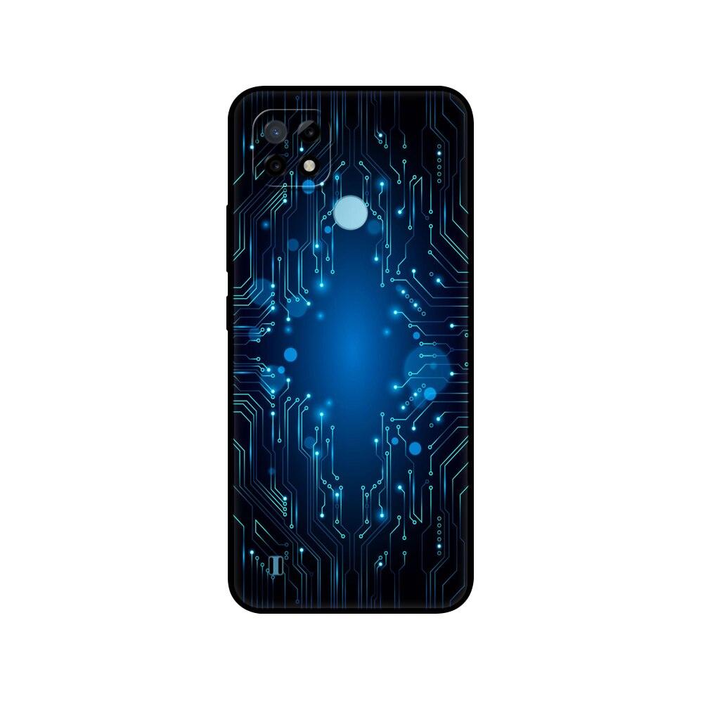 For Realme C21 Case Silicon Back For OPPO RealmeC21 C 21 Phone Covers 6.5" Funda RMX3201 Bumper Capa Etui Soft Black Tpu Case