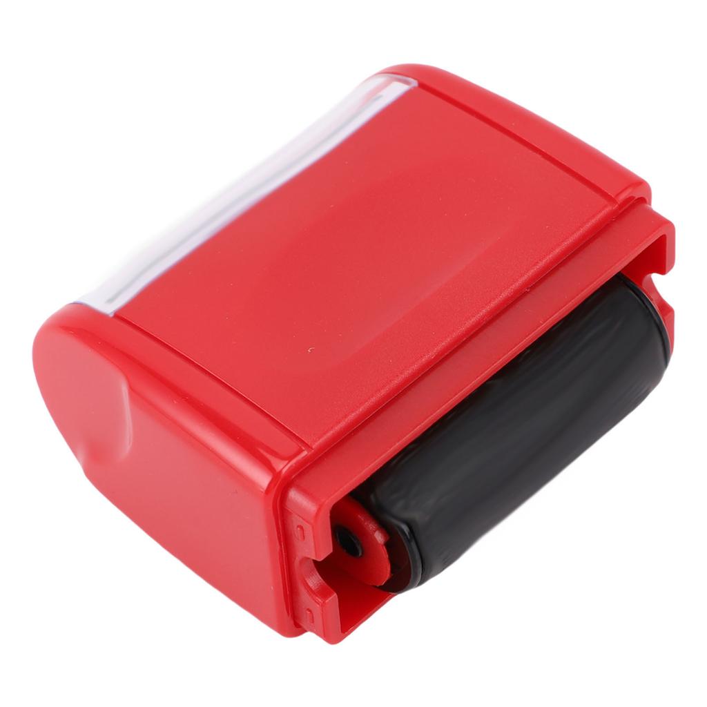 ID Protector Ink Roller Stamp Portable ID Confidential Security Roller with Refill Inks for Invoices Authorization Documents