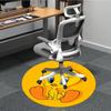1pc Looney Tunes Tweety Bird Office Round Area Rug, Under Office Chairs Bedroom Living Room Home Decor A1022343