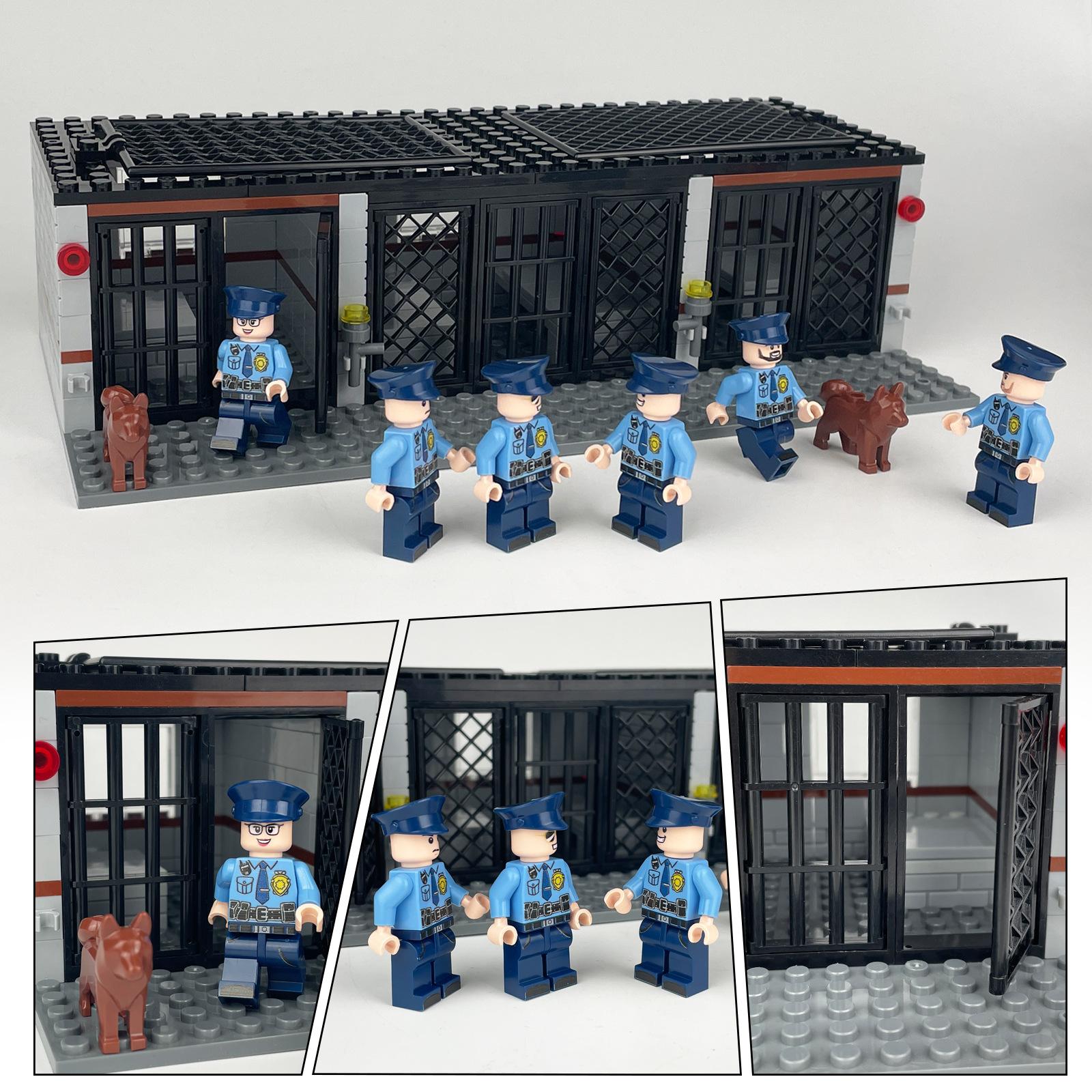 

MOC 1602B Пещера Скорпиона Тюремная камера Мелкие частицы Строительные блоки Клетка из проволочной сетки Сцена Набор игрушек