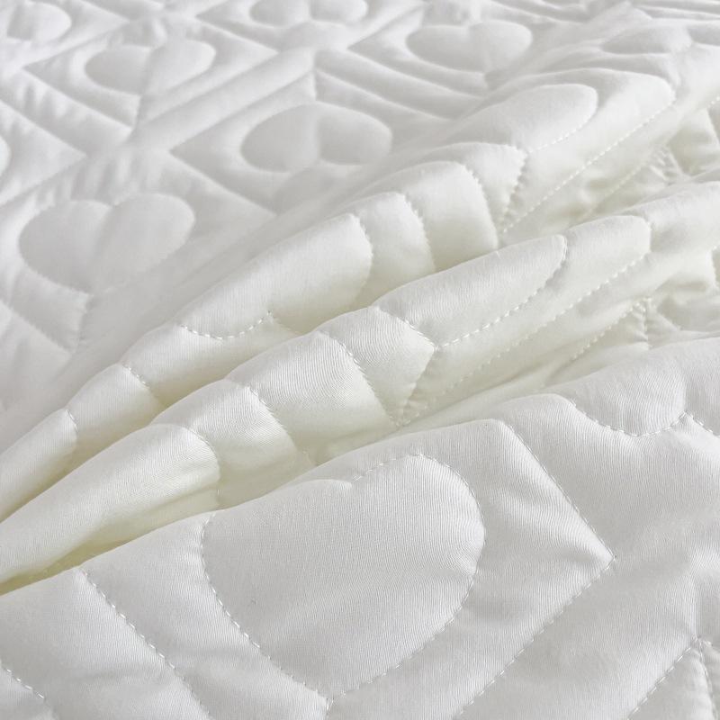 Klasse A Liebe Gebürstet Wasserdicht Gesteppt Spannbettlaken Einzelstück Verdickt Rutschfest Windel Bettbezug Matratzenschutz