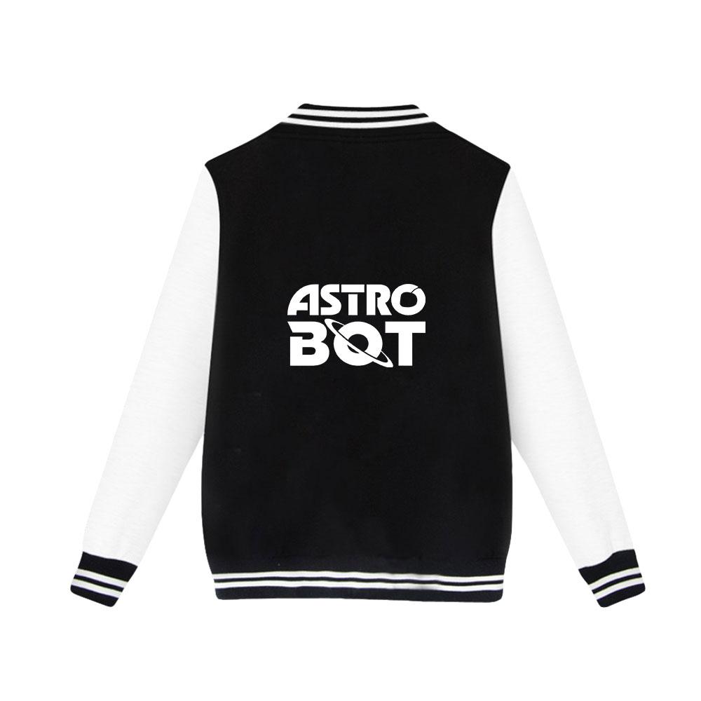 NEW Arrivals Unisex Fashion Astro Bot Anime Printed Baseball Sweatshirt Women Men Outdoor Sport Jackets