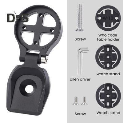 Bike Stem Computer Mount Adjustable Lightweight Aluminum Alloy Universal MTB Mountain Road Bike Handlebar Computer Holder Bike Accessories