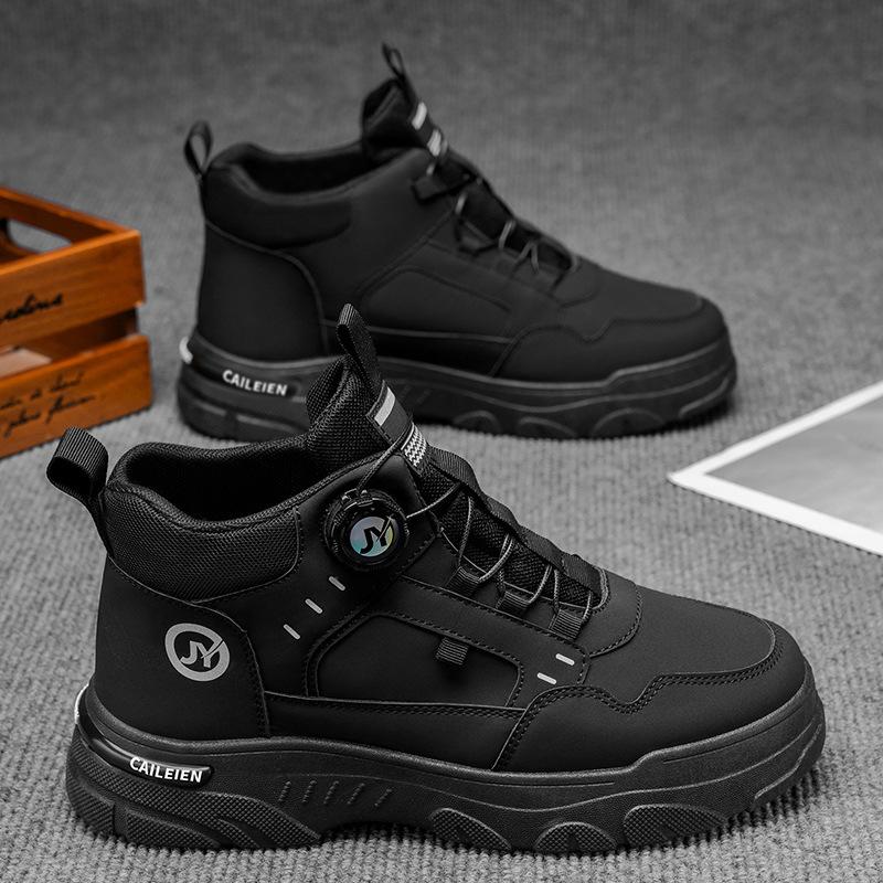 

Высокие ботинки Мартин мужские туфли осень новые рабочие ботинки мужские модные универсальные платформа спортивная обувь повседневные короткие ботинки 44