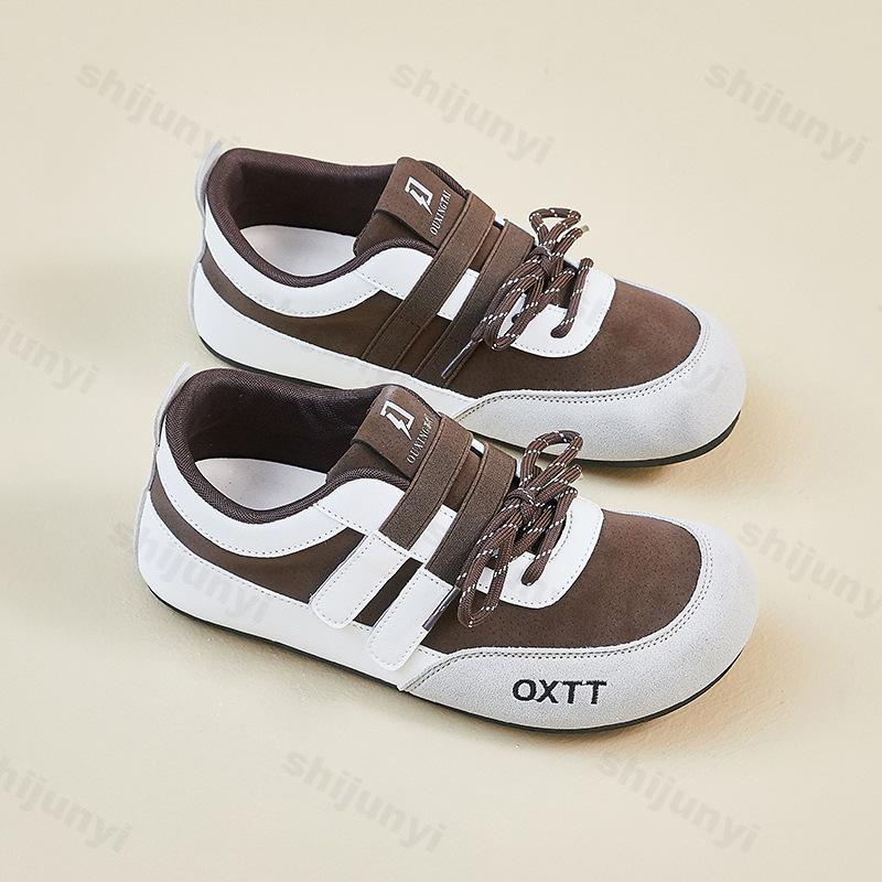 Non Slip Women Sneakers 2025 Autumn New Comfortable Lightweight Soft Sole Casual Shoes Outdoor Fashion Cross Tied Vintage Flats